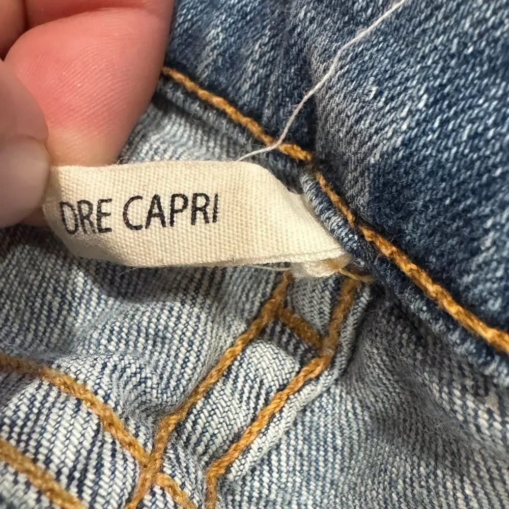 Rag and Bone Dre Capri Jeans Raw Hem Women’s 27